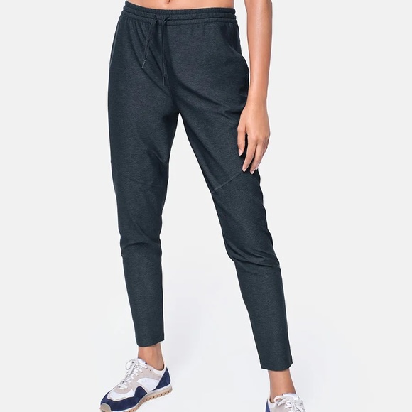 Outdoor Voices Pants - Outdoor Voices Spacedye Sunday Charcoal Gray High Rise Sweatpants